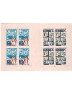 FRANCE 1974 Pro Red Cross (The Seasons) booklet MNH**