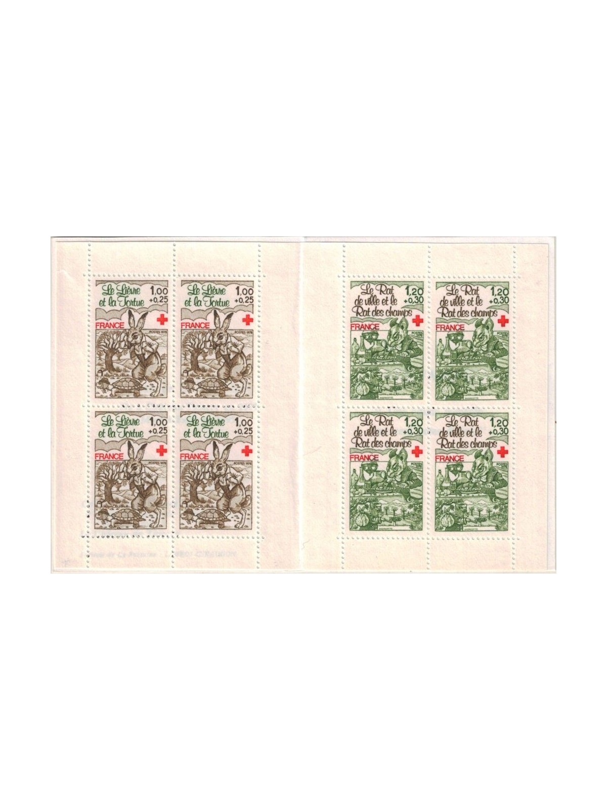 FRANCIA 1978 Pro Croce Rossa LB MNH**