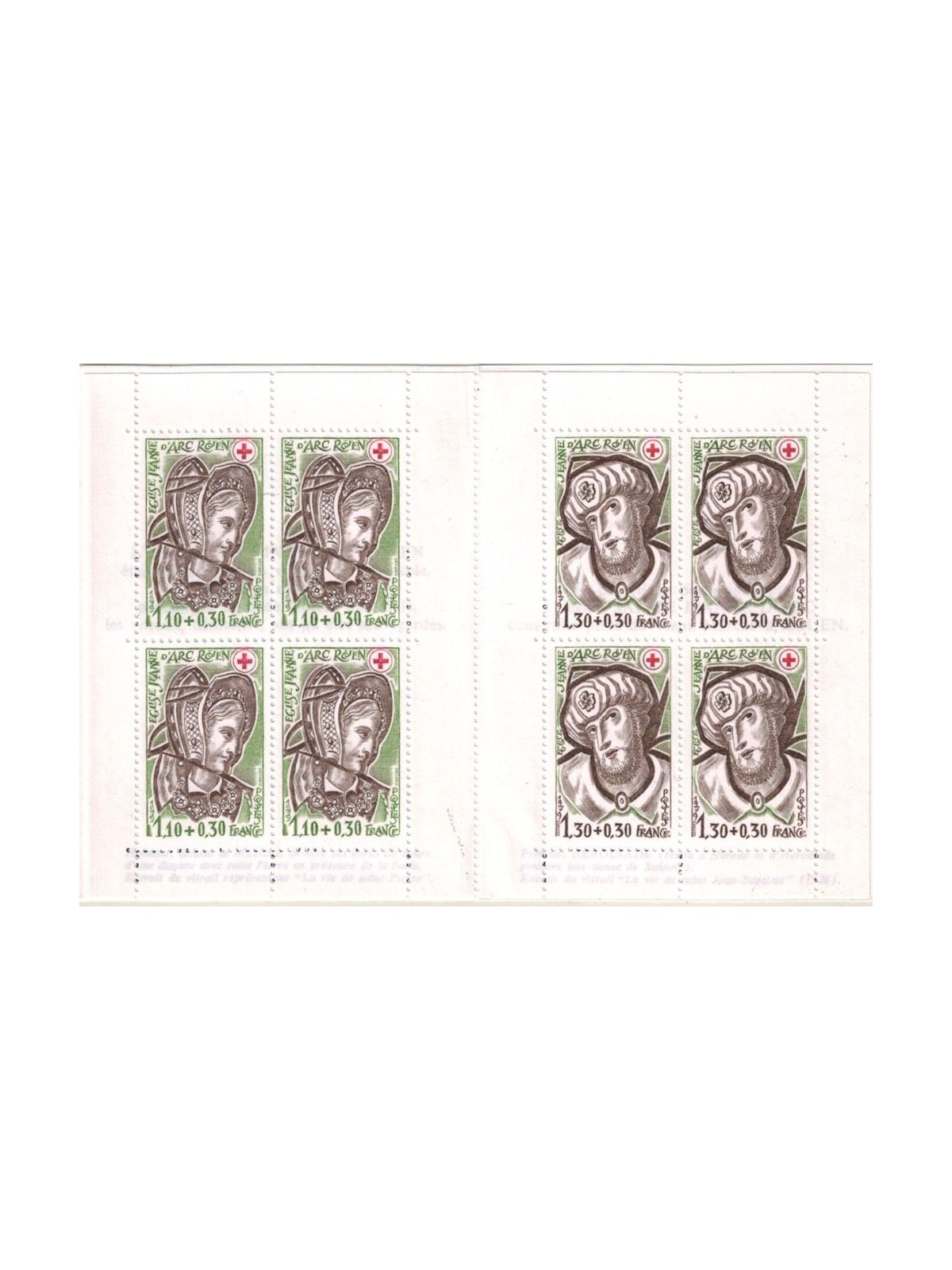 FRANCE 1979 Pro Red Cross booklet MNH**