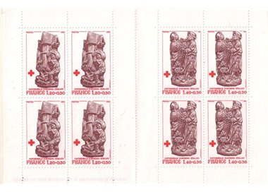 FRANCE 1980 Pro Red Cross booklet MNH**