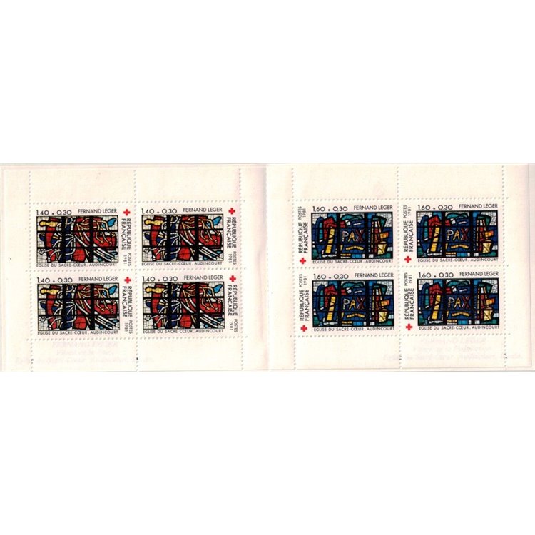 FRANCE 1981 Pro Red Cross booklet MNH**