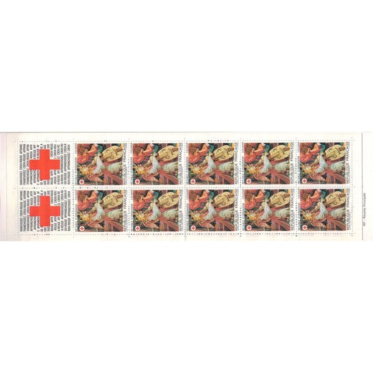FRANCE 1985 Pro Red Cross booklet MNH**
