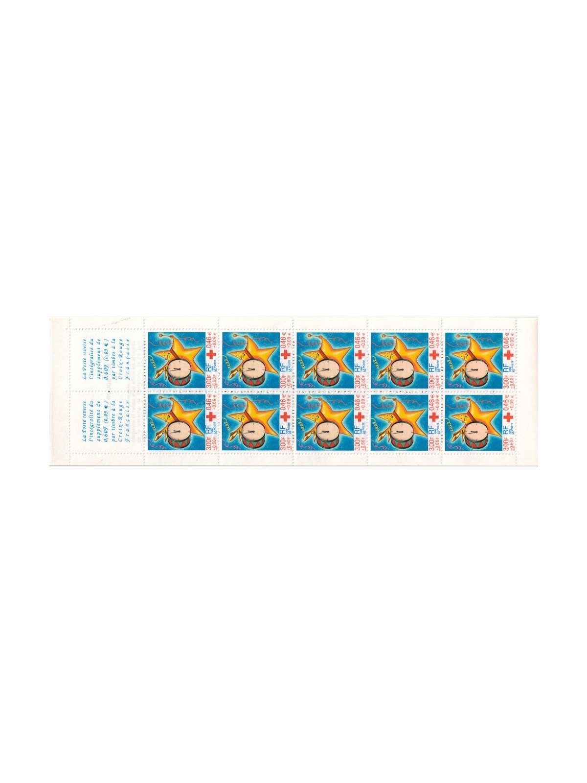 FRANCE 1999 Pro Red Cross booklet MNH**
