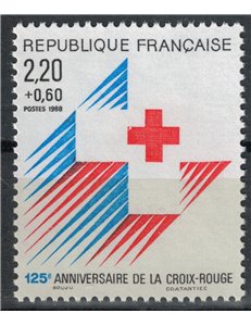 FRANCIA 1988 Pro Croce Rossa (da LB) MNH**
