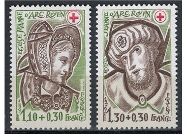 FRANCE 1979 Pro Red Cross (from booklet) 2v MNH**