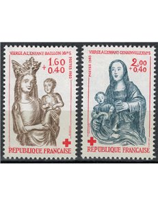 FRANCE 1983 Pro Red Cross (from booklet) 2v MNH**