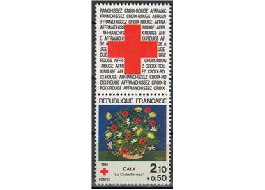FRANCE 1984 Pro Red Cross (from booklet) MNH**