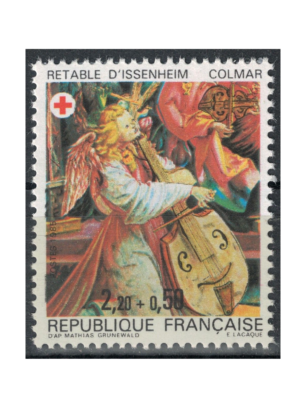 FRANCE 1985 Pro Red Cross (from booklet) MNH**