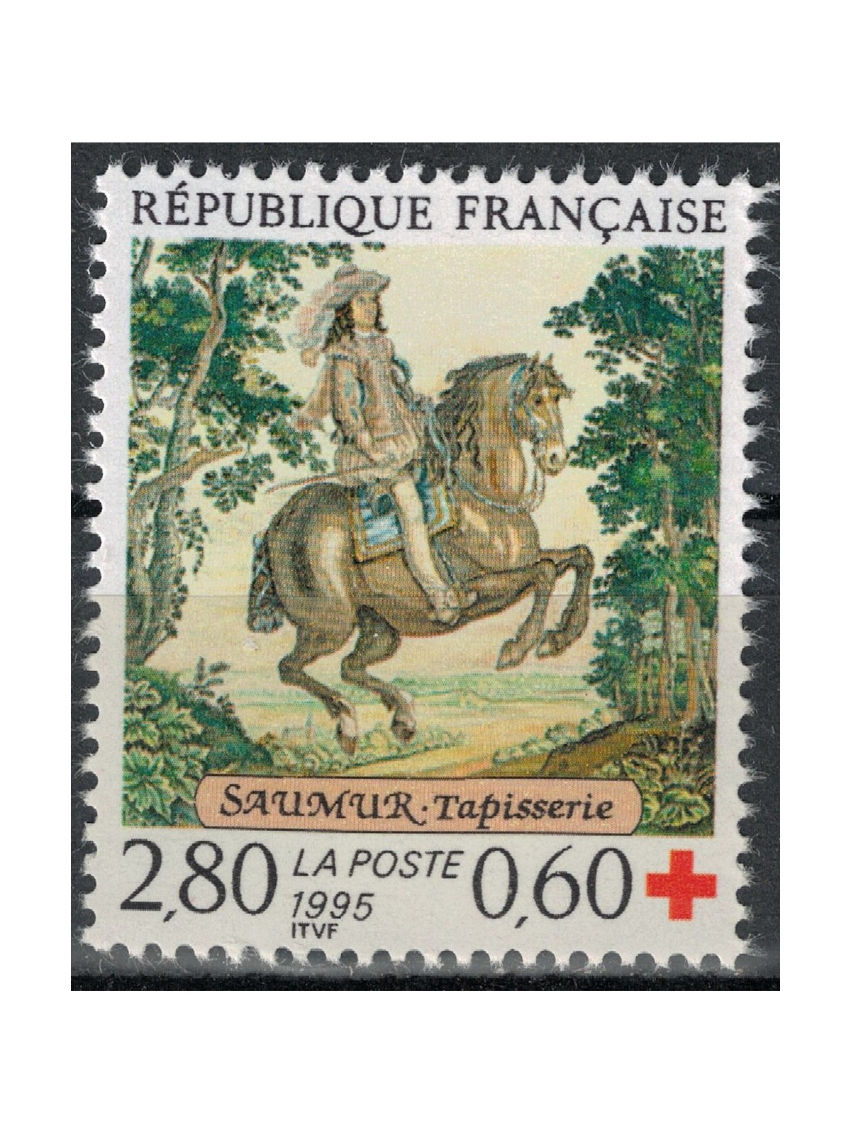 FRANCE 1995 Pro Red Cross (from booklet) MNH**