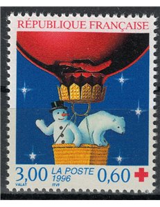 FRANCE 1996 Pro Red Cross (from booklet) MNH**