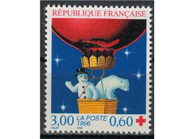 FRANCE 1996 Pro Red Cross (from booklet) MNH**