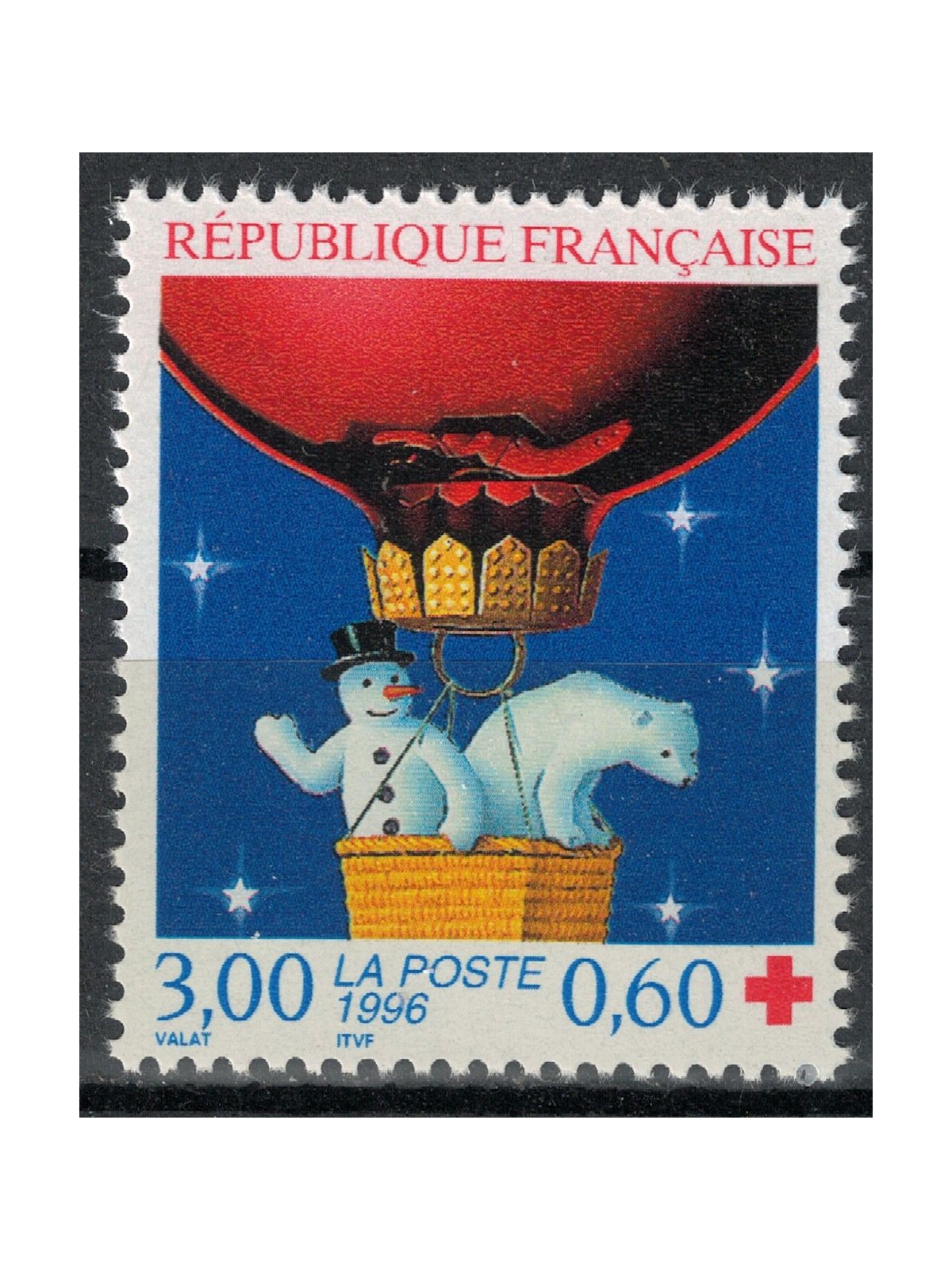 FRANCIA 1996 Pro Croce Rossa (da LB) MNH**