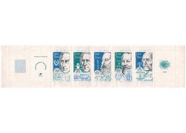 FRANCE 1986 Famous People booklet MNH**