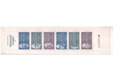 FRANCIA 1987 Personaggi celebri LB MNH**