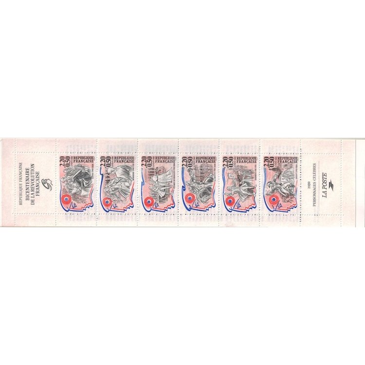 FRANCE 1989 Famous People booklet MNH**