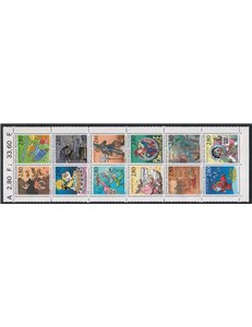 FRANCIA 1993 Francobolli augurali 12v MNH**