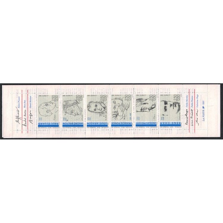 FRANCIA 1991 Personaggi celebri LB MNH**