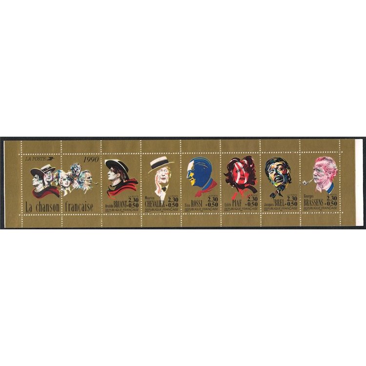 FRANCIA 1990 Personaggi celebri LB MNH**