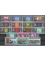 GUERNSEY 1969-70 Serie Ordinaria 18v MNH**