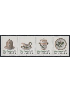DENMARK 1990 Flora Danica 4v MNH**