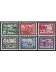 GERMANY REICH 1941 Pro Federation of Postmen 6v MNH**