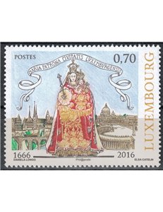 LUSSEMBURGO 2016 Elezione della Vergine Maria MNH**