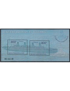 HUNGARY 2012 Titanic Sinking s/s MNH**