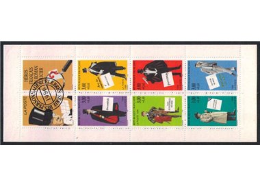 FRANCE 1996 Heroes of detective novels booklet MNH**