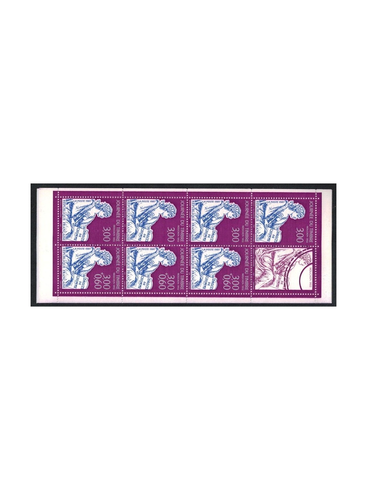 FRANCIA 1997 Giornata del francobollo LB MNH**