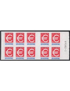 FRANCIA 1999 Il francobollo Euro LB MNH**