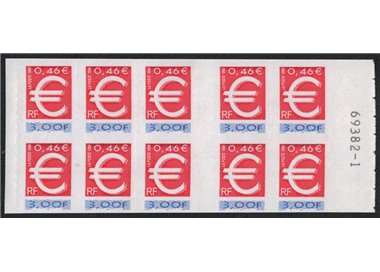 FRANCE 1999 The Euro stamp booklet MNH**