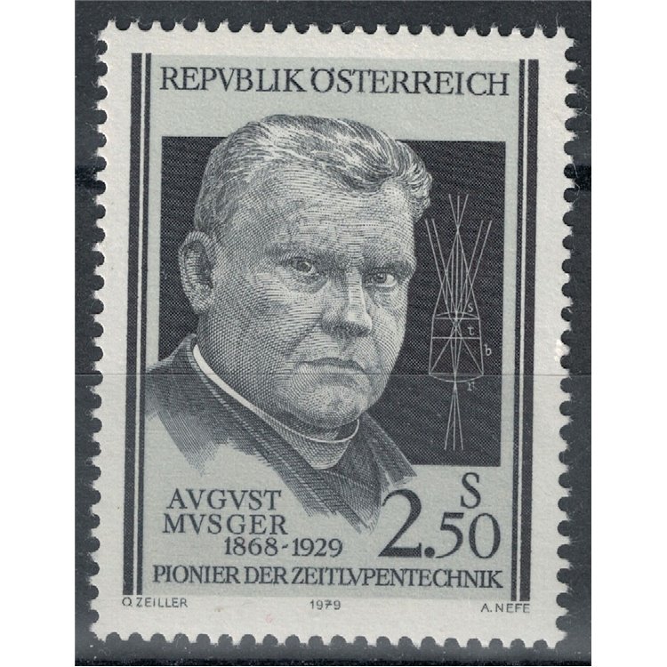 AUSTRIA 1979 August Musger MNH**