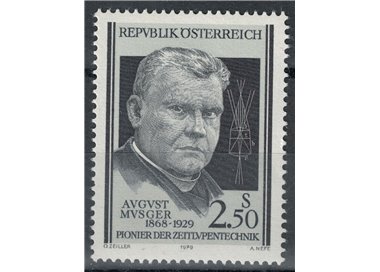AUSTRIA 1979 August Musger MNH**