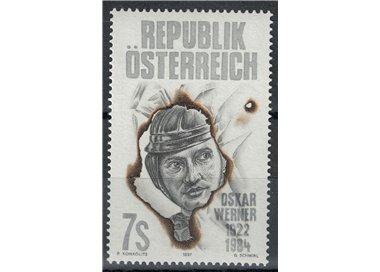 AUSTRIA 1997 Oskar Werner MNH**
