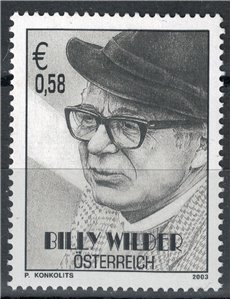 AUSTRIA 2003 Billy Wilder MNH**