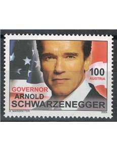 AUSTRIA 2004 Arnold Schwarzenegger MNH**