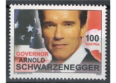 AUSTRIA 2004 Arnold Schwarzenegger MNH**