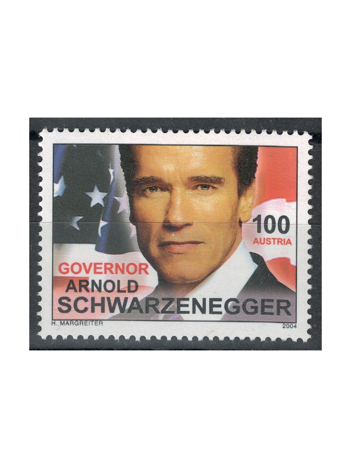 AUSTRIA 2004 Arnold Schwarzenegger MNH**