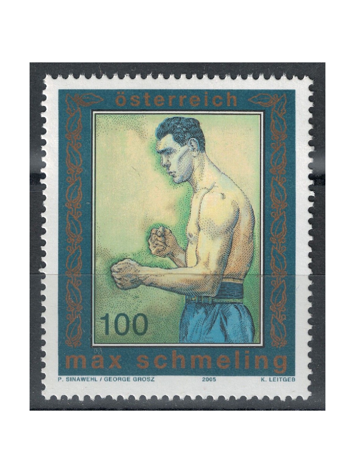 AUSTRIA 2005 Max Schmeling MNH**