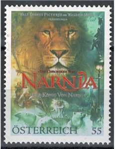 AUSTRIA 2005 The Chronicles of Narnia MNH**