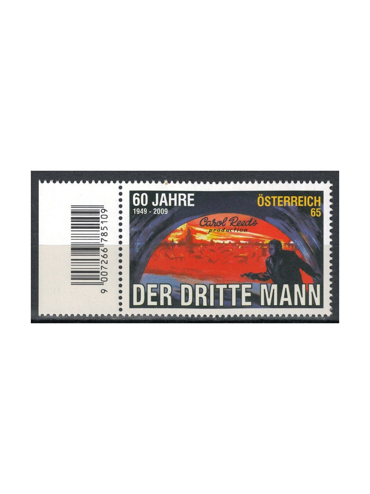 AUSTRIA 2009 Der Dritte Mann MNH**