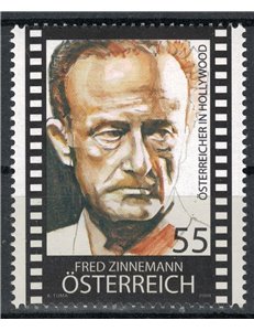 AUSTRIA 2009 Fred Zinnemann MNH**