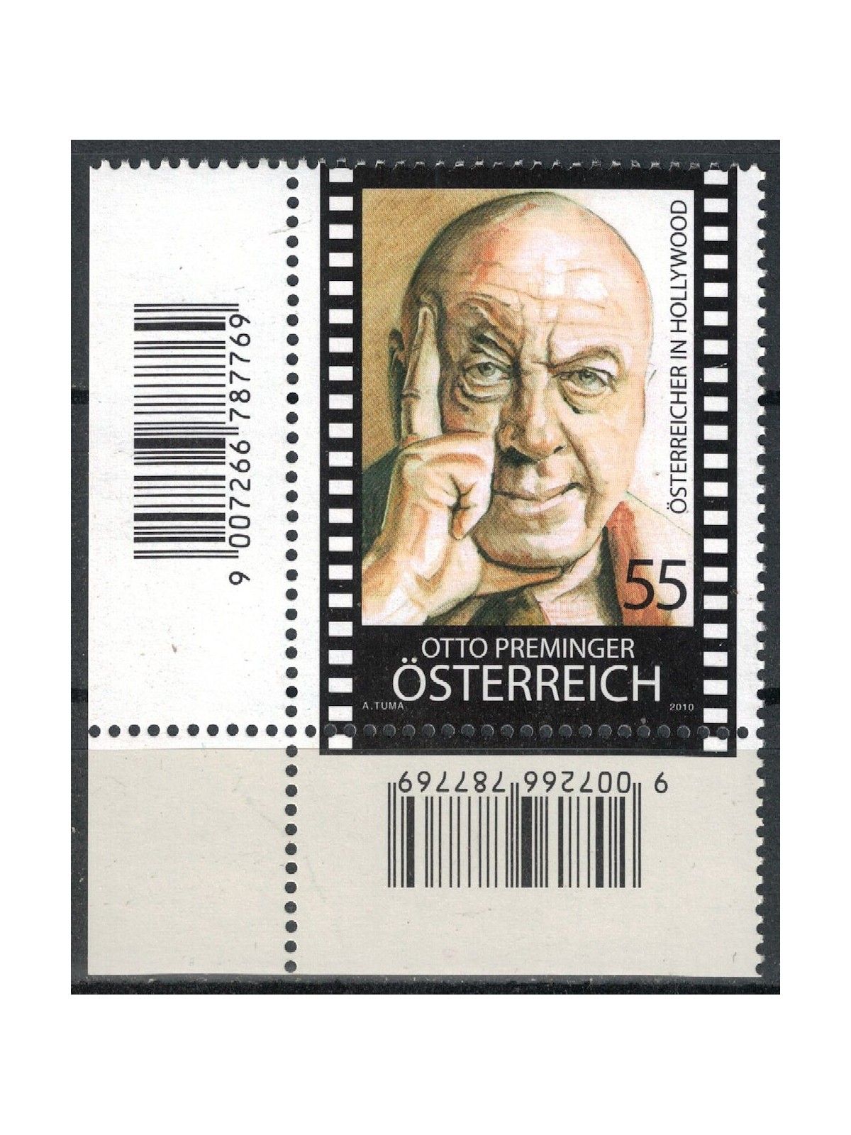 AUSTRIA 2010 Otto Preminger MNH**