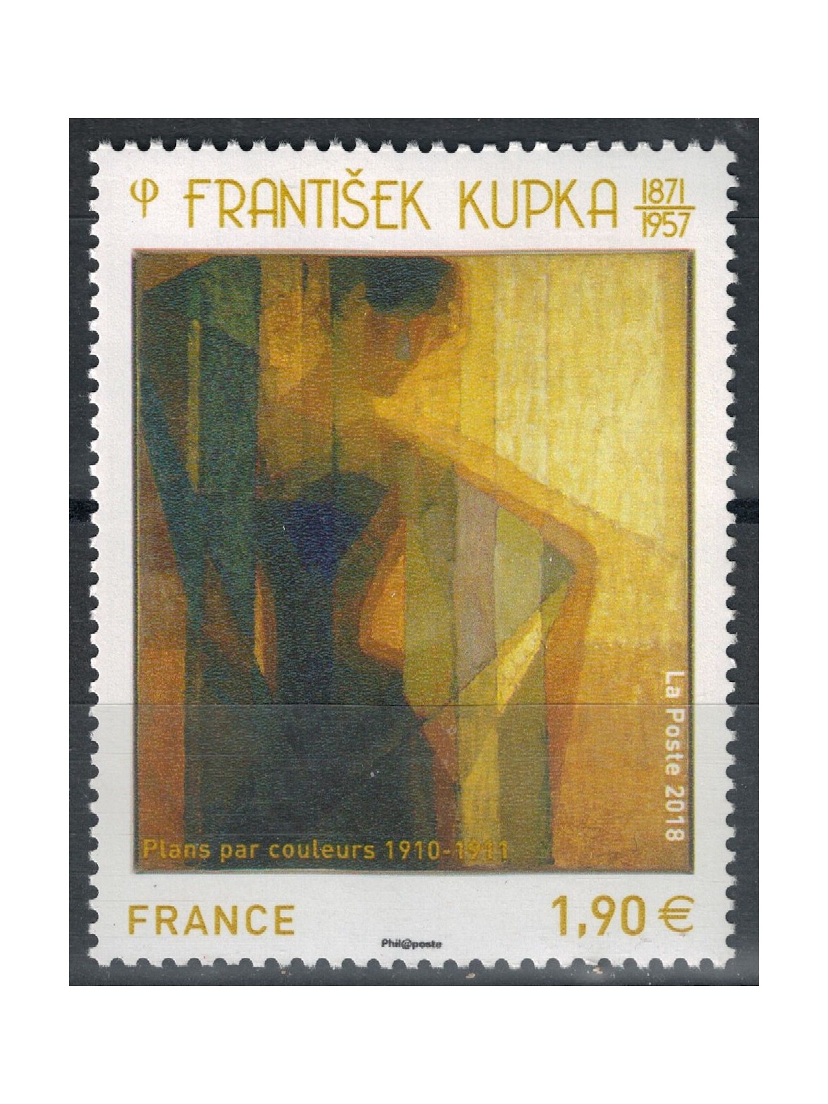 FRANCE 2018 Art (František Kupka) MNH**