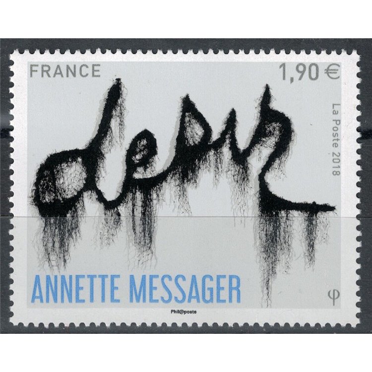 FRANCE 2018 Art (Annette Messager) MNH**