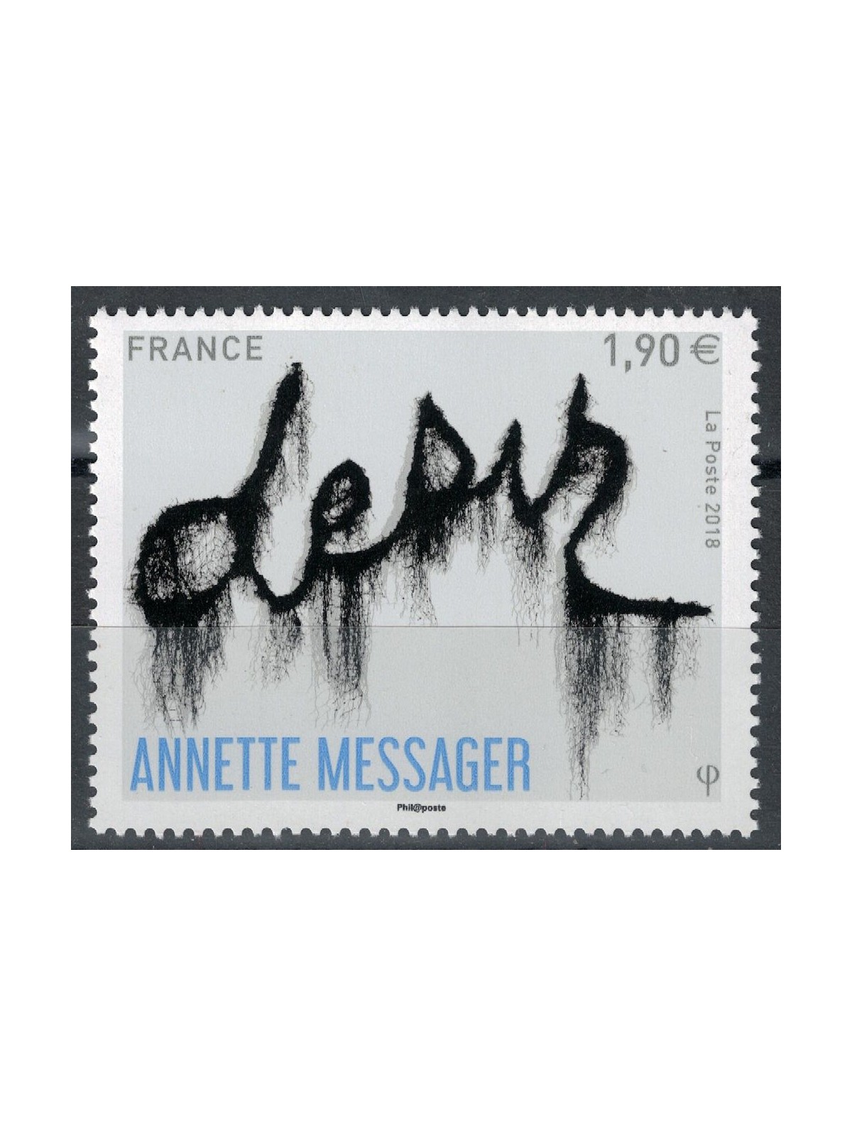FRANCIA 2018 Arte (Annette Messager) MNH**