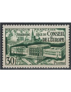 FRANCE 1952 Council of Europe MNH**