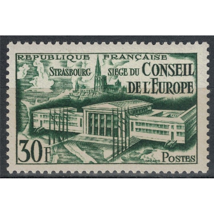 FRANCIA 1952 Consiglio d'Europa MNH**