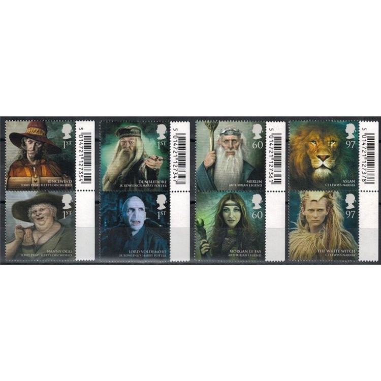 GRAN BRETAGNA 2011 Regni magici 8v MNH**