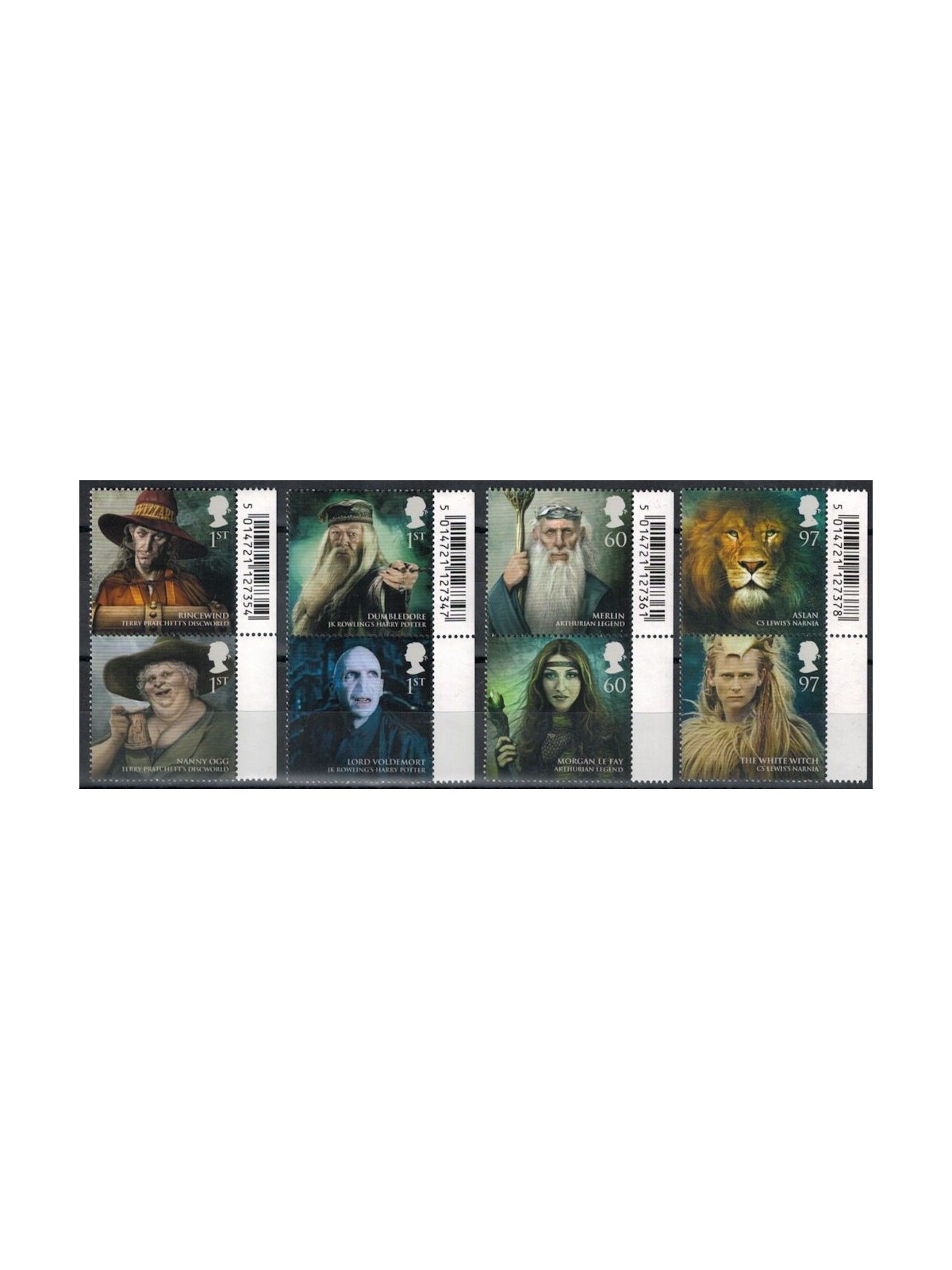 GREAT BRITAIN 2011 Magical Kingdoms 8v MNH**